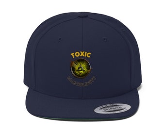 Toxic Masculinity Flat Bill Hat