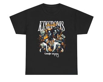 Kingdoms Create Legacy T-Shirt | African Warrior Illustration