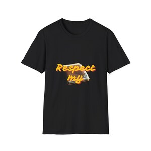 Herren Respect My Wallet T-Shirt, Soft Style T-Shirt, Motivations-Shirt, finanziell versiertes Geschenk, Casual Outfit