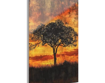 Scenic Sunset Acrylic Print | Modern Wall Art | Home Decor | Nature Landscape Art | Perfect Gift for Any Occasion