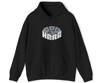 GOD Lives Here Unisex Heavy Blend™ Hooded Sweatshirt