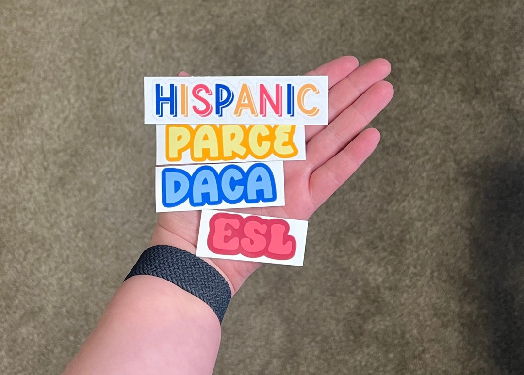Colombian Pride Stickers Hispanic Latinx DACA Etsy