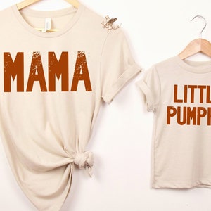 Mama Little Pumpkin Png, Fall Mama mini PNG file/ Autumn Mama Little Pumpkin Shirt  Sublimation file/Fall Autumn Bundle PNG Sublimation