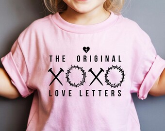 Original Love Letters Easter Shirt – Christian Faith Graphic Tee
