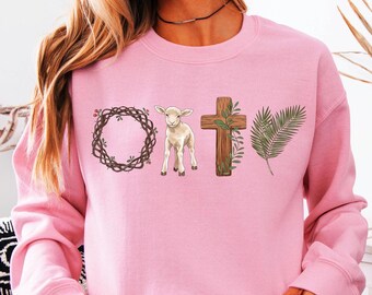 A Lot canHappen in 3 Days Christian EasterSweatshirt, EasterYouth Religious Christian sweater, Young Girls Adult Christian Easter Sweater
