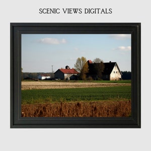 Red Barn Wall Art Barn Decor Home Decor Farm Decor Kitchen Decor Barn Instant Download