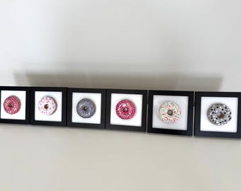 Donut Resin Art: Handmade Pop Art Decor (5x5)