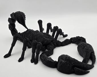 Large rubber articulated scorpion