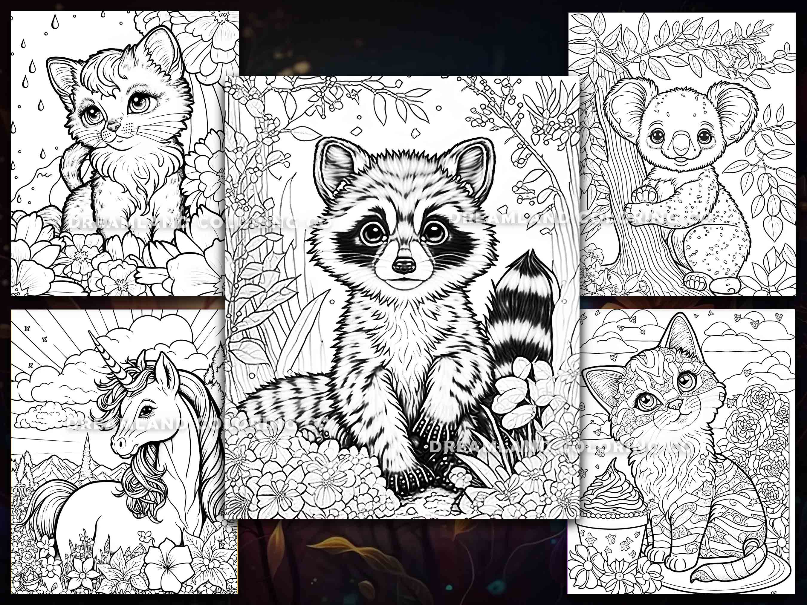 Nostalgic 90s Coloring Book Pages for Adults Kids Instant - Etsy
