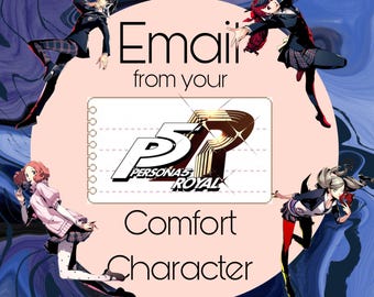 Correo electrónico de tu personaje de Persona 5 Royal Comfort