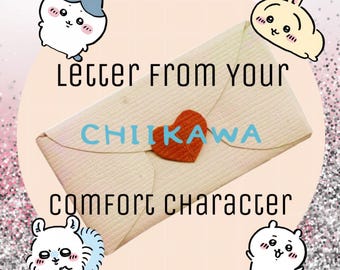Carta de tu personaje de Chiikawa Comfort