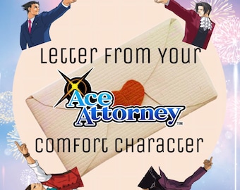 Carta de su abogado Ace Comfort Character