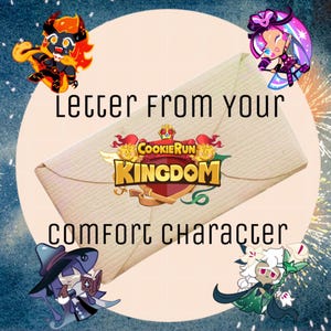 Brev från din Cookie Run Kingdom Comfort-karaktär