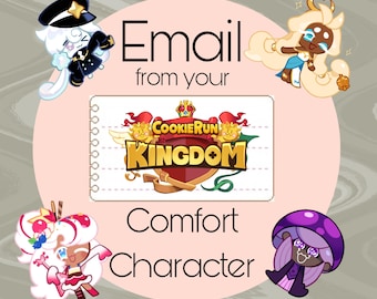 Correo electrónico de tu personaje favorito de Cookie Run Kingdom