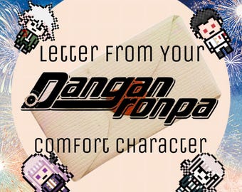 Carta de tu personaje de Danganronpa Comfort