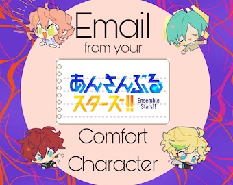 ¡Correo electrónico de tus estrellas del elenco! Personaje reconfortante