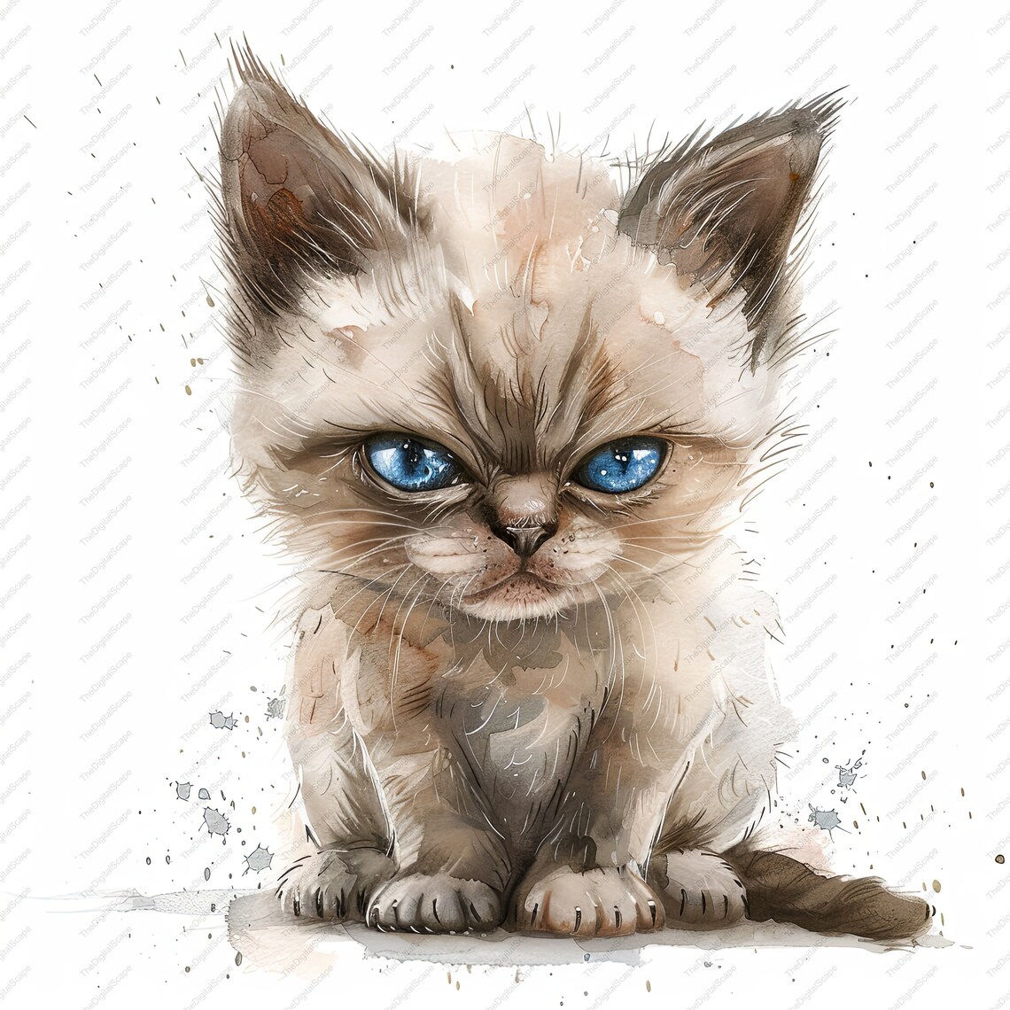 Gumpy Kitten Grumpy Kitten JPG Clipart – Commercial Use, Instant Download - Etsy
