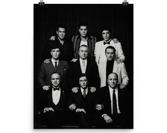 Iconic Crime Film Print