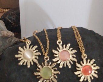 Sunburst necklace