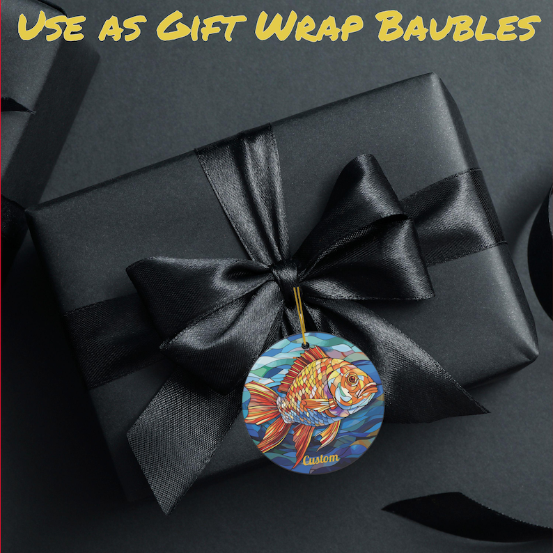 Customized Yellowstone National Park Biscuit Basin Ornament Watercolor