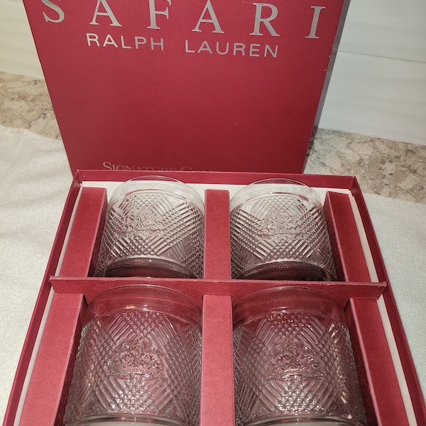 Ralph Lauren Whiskey Tumbler Etsy