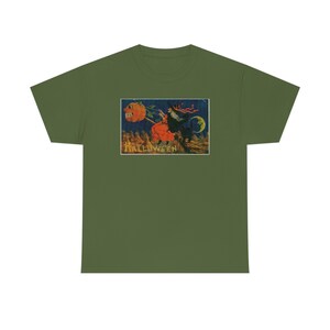Halloween Witch Unisex Heavy Cotton Tee