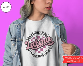 Proud Latina Sweatshirt: Feminist Hispanic Gift