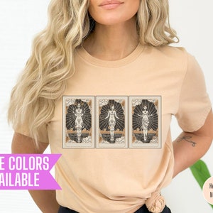 Astrology Tarot Signs T-Shirt: Witchy Zodiac Gift