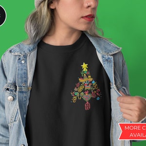 Mexican Christmas Tree Sweatshirt: Latina Feliz Navidad Holiday Sweater