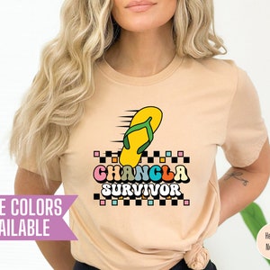 Chancla Survivor, Chemise hispanique drôle, Maman mexicaine, Cadeau pour elle, Cadeau mexicain, La Chancla