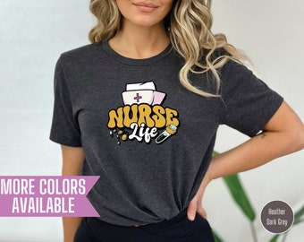 Nurse Life Shirt: RN CNA Nursing School Tee