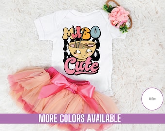 Miso Cute Baby Onesie, Funny Unisex Infant Bodysuit