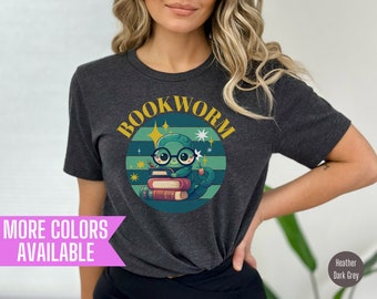 I Love To Read Bookworm Tee, Cute Bookworm Tee For Your Student, Gift For School Liberian, Avid Scholastic Reader T-Shirt