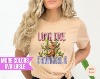 Cowgirl Pride Tee: Western Rodeo Horse Lover Apparel