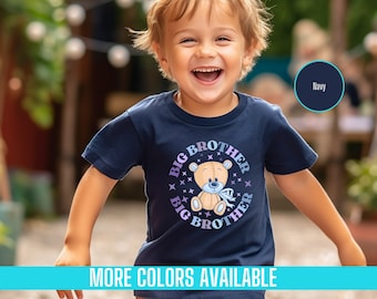 Retro Big Brother Toddler Shirt: Sibling Tee
