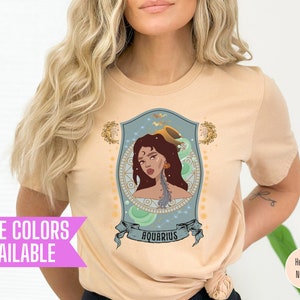 Aquarius Zodiac Shirt: Astrology Gift Tee