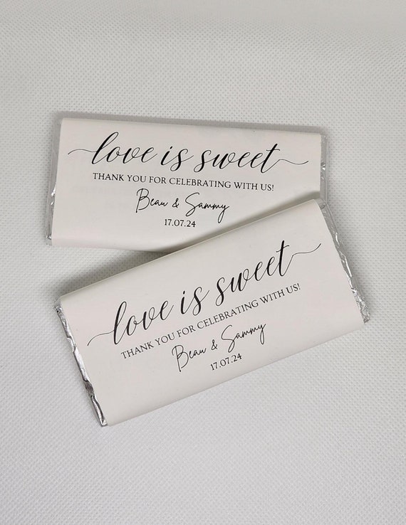 Chocolate Bar Wrapper Wedding Favours Personalised Chocolate Bar Party Favours Aldi Chocolate Wrappers Gifts for Guests Chocolate Favours
