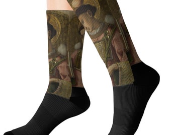 Saint Stephen Socks, Catholic Gift, Carlo Crivelli, Traditional, Italian Renaissance Art, Deacon, Priest Ordination, Patron, Confirmation
