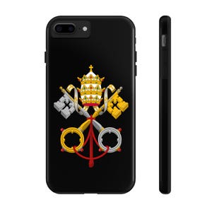 Vaticaanstad, wapenschild Heilige Stoel, stoere telefoonhoesjes, case-Mate, katholiek geschenk, priester, diaken, wijding, bevestiging, rooms-katholiek