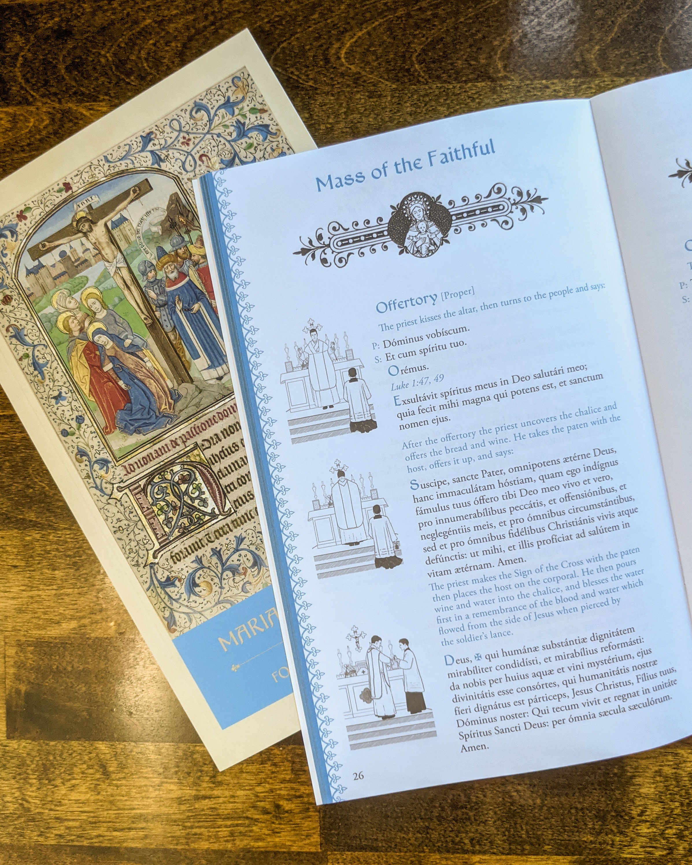 トリエント公会議の伝統的な TLM カトリックミサ用のラテン語英語ミサ