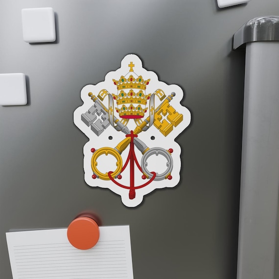 バチカン市国の紋章、聖座 - ダイカットマグネット、伝統、カトリック