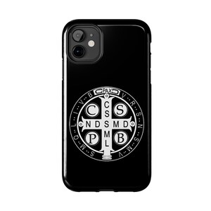 Sint-Benedictusmedaille Stoere telefoonhoesjes, Case-Mate, katholiek, benedictijner, priester, diaken, wijding, geloof, gebed, religieus, iphone