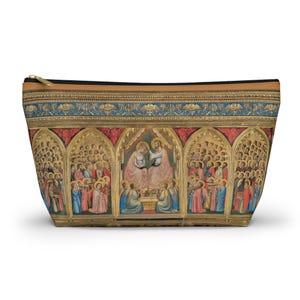 Baroncelli Polyptychon Rosenkranz, Kapelle Schleier, Jesus, Katholik, Muttertagsgeschenk, Giotto, Altarbild, gotische Kunst, Madonna, Heilige, Ästhetik