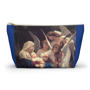 Song of the Angels Rosenkranz, Kapelle Schleier Tasche, Bildende Kunst, Bouguereau, Jesus, Jungfrau Maria, Madonna, Mutter, Geschenk, Ästhetik, Schönheit