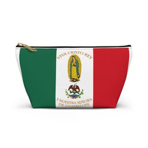 Viva Cristo Rey bag, Rosary, Chapel Veil, Catholic, Priest, Gift, Mary, Madonna, Guadalupe, Christian, Mexican, history, Cristero, Mexico image 9