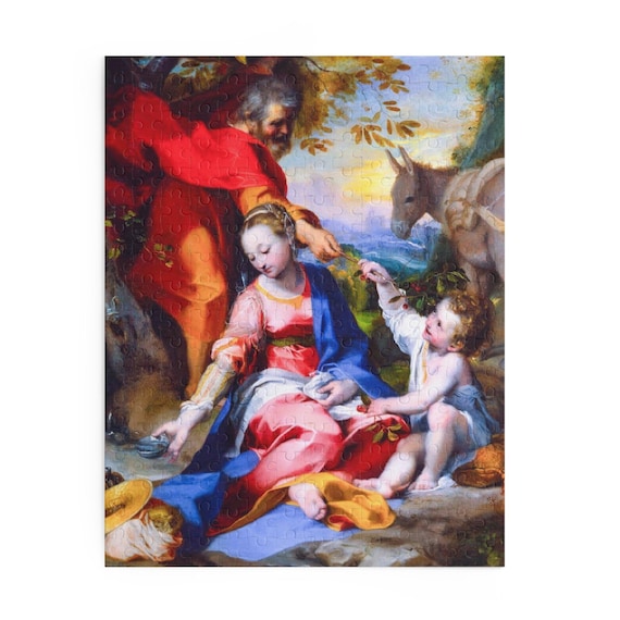 Rompecabezas de la Sagrada Familia (120, 252 y 500 piezas), arte