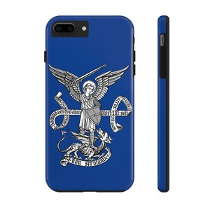 St. Michaël de Aartsengel Stoere telefoonhoesjes, case-Mate, politie, militair, katholiek, patroonheilige, traditie, Vaderdag, katholiek cadeau