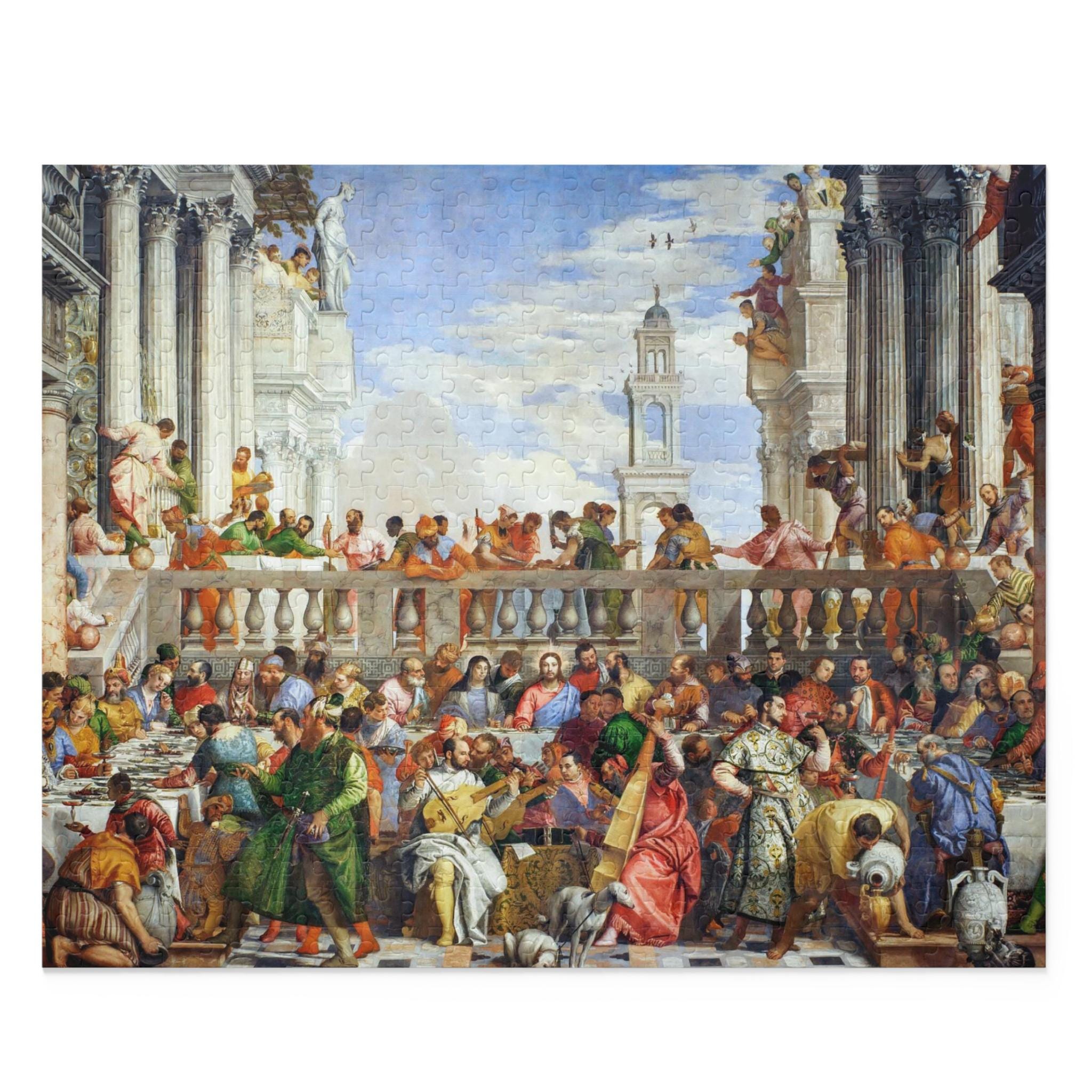 ジグソーパズル9000ピース カナでの結婚祝祭　Ravensburger 9000, Ravensburger, The Wedding Feast at Cana - Rare Puzzles