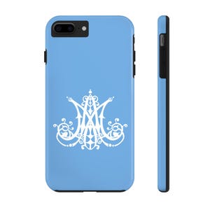 Auspice Maria-logo - stoere telefoonhoesjes, case-mate, katholiek geschenk, religieus, vormsel, cadeau priester, Mary, Ave, symbool, monogram, Madonna