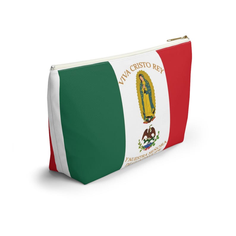 Viva Cristo Rey bag, Rosary, Chapel Veil, Catholic, Priest, Gift, Mary, Madonna, Guadalupe, Christian, Mexican, history, Cristero, Mexico image 8